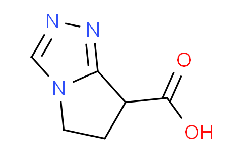 CAS No. 1546095-91-3, 6,7-Dihydro-5H-pyrrolo[2,1-c][1,2,4]triazole-7-carboxylic acid
