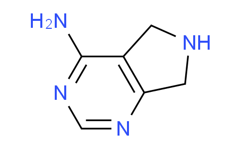 CAS No. 1854-42-8, 6,7-Dihydro-5H-pyrrolo[3,4-d]pyrimidin-4-amine