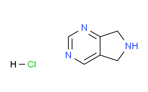 CAS No. 1187830-46-1, 6,7-Dihydro-5H-pyrrolo[3,4-d]pyrimidine hydrochloride
