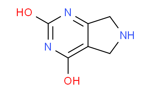 CAS No. 684202-26-4, 6,7-Dihydro-5H-pyrrolo[3,4-d]pyrimidine-2,4-diol