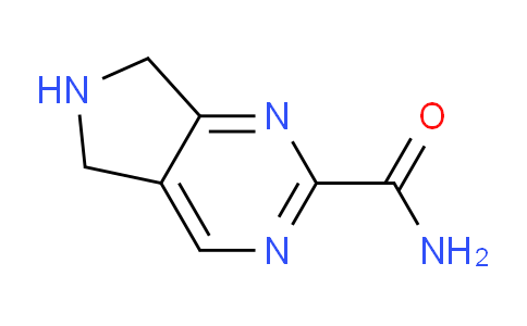 CAS No. 1170220-56-0, 6,7-Dihydro-5H-pyrrolo[3,4-d]pyrimidine-2-carboxamide