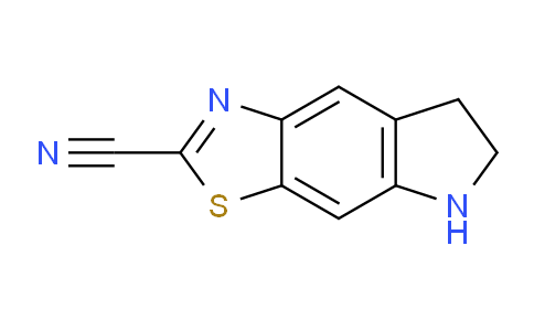 CAS No. 1247879-14-6, 6,7-Dihydro-5H-thiazolo[4,5-f]indole-2-carbonitrile