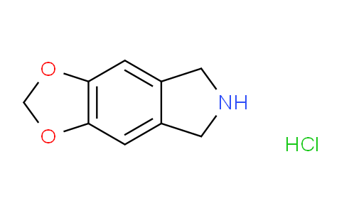 CAS No. 1255099-33-2, 6,7-Dihydro-5H-[1,3]dioxolo[4,5-f]isoindole hydrochloride