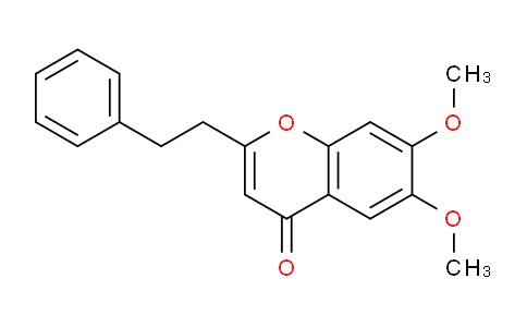 CAS No. 84294-87-1, 6,7-Dimethoxy-2-phenethyl-4H-chromen-4-one