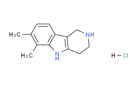 CAS No. 922510-74-5, 6,7-Dimethyl-2,3,4,5-tetrahydro-1H-pyrido[4,3-b]indole hydrochloride