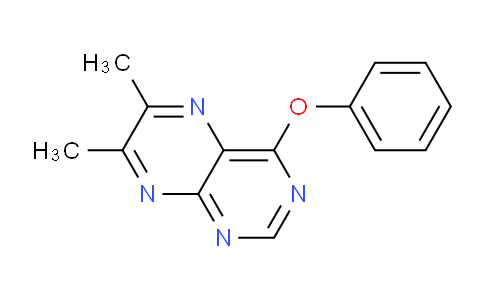 CAS No. 1708295-30-0, 6,7-Dimethyl-4-phenoxypteridine