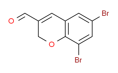 CAS No. 885271-27-2, 6,8-Dibromo-2H-chromene-3-carbaldehyde