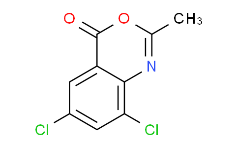 CAS No. 17987-77-8, 6,8-Dichloro-2-methyl-4H-benzo[d][1,3]oxazin-4-one
