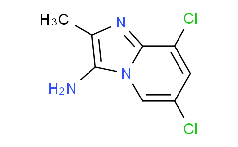 CAS No. 1341633-68-8, 6,8-Dichloro-2-methylimidazo[1,2-a]pyridin-3-amine