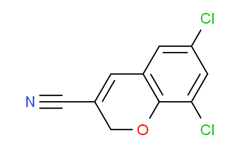 CAS No. 83823-56-7, 6,8-Dichloro-2H-chromene-3-carbonitrile
