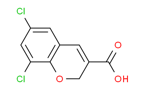 CAS No. 83823-07-8, 6,8-Dichloro-2H-chromene-3-carboxylic acid
