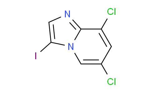 CAS No. 1033463-27-2, 6,8-Dichloro-3-iodoimidazo[1,2-a]pyridine