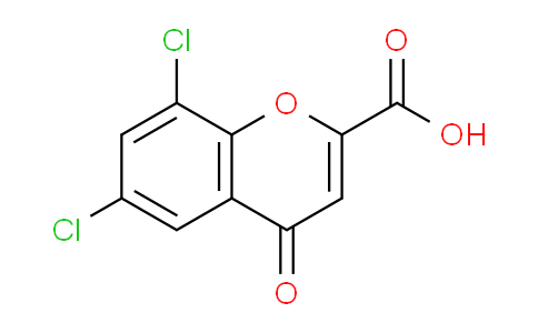 CAS No. 16722-38-6, 6,8-Dichloro-4-oxo-4H-chromene-2-carboxylic acid