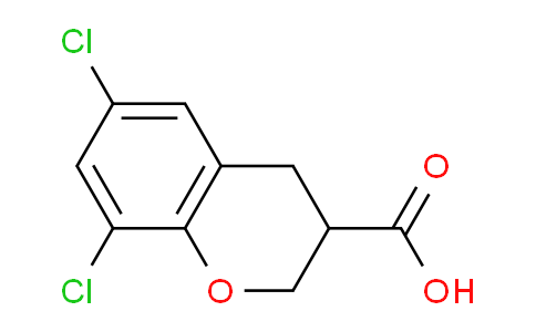 CAS No. 885271-47-6, 6,8-Dichlorochroman-3-carboxylic acid