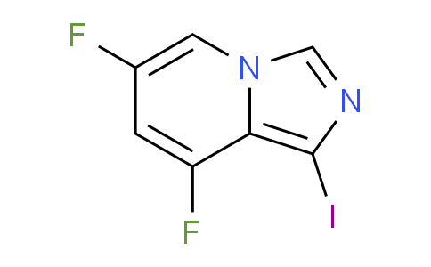 CAS No. 1431163-22-2, 6,8-Difluoro-1-iodoimidazo[1,5-a]pyridine