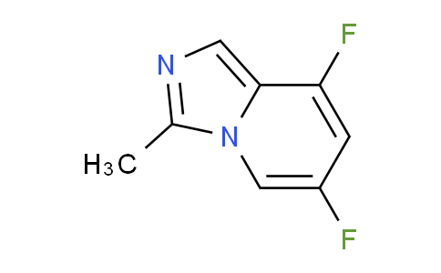 CAS No. 1823347-72-3, 6,8-Difluoro-3-methylimidazo[1,5-a]pyridine