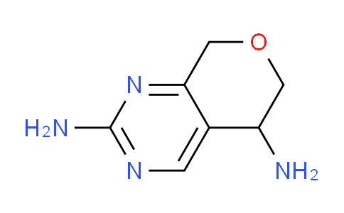 CAS No. 1391732-68-5, 6,8-Dihydro-5H-pyrano[3,4-d]pyrimidine-2,5-diamine