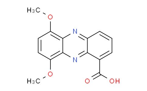 CAS No. 103942-91-2, 6,9-Dimethoxyphenazine-1-carboxylic acid