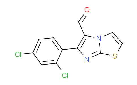CAS No. 120107-66-6, 6-(2,4-Dichlorophenyl)imidazo[2,1-b][1,3]thiazole-5-carbaldehyde