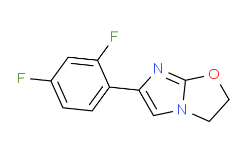 CAS No. 1097874-66-2, 6-(2,4-Difluorophenyl)-2,3-dihydroimidazo[2,1-b]oxazole