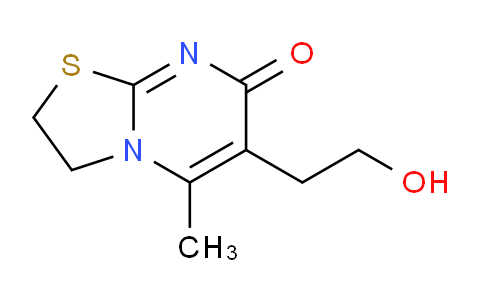 CAS No. 53750-92-8, 6-(2-Hydroxyethyl)-5-methyl-2H-thiazolo[3,2-a]pyrimidin-7(3H)-one