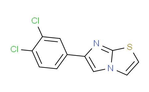 CAS No. 910443-26-4, 6-(3,4-Dichlorophenyl)imidazo[2,1-b][1,3]thiazole