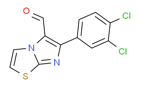 DY678559 | 562792-65-8 | 6-(3,4-Dichlorophenyl)imidazo[2,1-b][1,3]thiazole-5-carbaldehyde