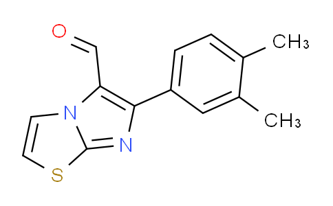 CAS No. 562792-83-0, 6-(3,4-Dimethylphenyl)imidazo[2,1-b][1,3]thiazole-5-carbaldehyde