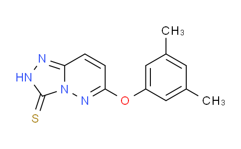 CAS No. 1334492-37-3, 6-(3,5-Dimethylphenoxy)-[1,2,4]triazolo[4,3-b]pyridazine-3(2H)-thione