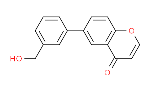 CAS No. 1349718-01-9, 6-(3-(Hydroxymethyl)phenyl)-4H-chromen-4-one