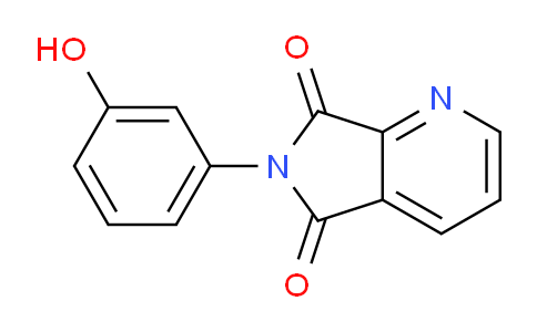 CAS No. 1183092-86-5, 6-(3-Hydroxyphenyl)-5H-pyrrolo[3,4-b]pyridine-5,7(6H)-dione