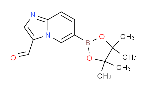 CAS No. 1356400-67-3, 6-(4,4,5,5-Tetramethyl-1,3,2-dioxaborolan-2-yl)imidazo[1,2-a]pyridine-3-carbaldehyde