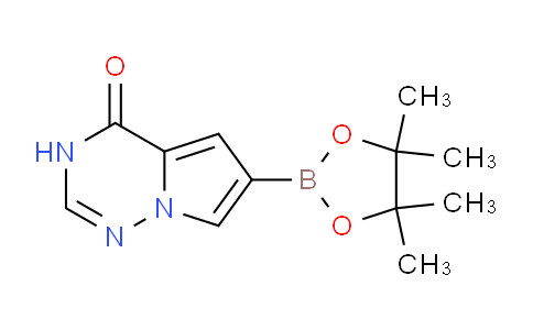 CAS No. 2304635-59-2, 6-(4,4,5,5-Tetramethyl-1,3,2-dioxaborolan-2-yl)pyrrolo[2,1-f][1,2,4]triazin-4(3H)-one