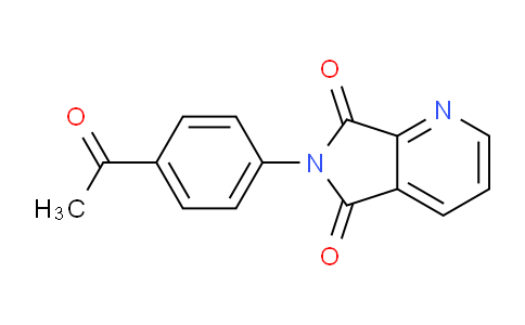 CAS No. 139157-06-5, 6-(4-Acetylphenyl)-5H-pyrrolo[3,4-b]pyridine-5,7(6H)-dione