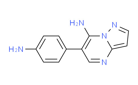 CAS No. 1039364-91-4, 6-(4-Aminophenyl)pyrazolo[1,5-a]pyrimidin-7-amine