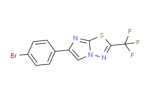 798573-44-1 | 6-(4-Bromophenyl)-2-(trifluoromethyl)imidazo[2,1-b][1,3,4]thiadiazole