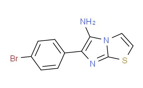 CAS No. 92545-85-2, 6-(4-Bromophenyl)imidazo[2,1-b]thiazol-5-amine
