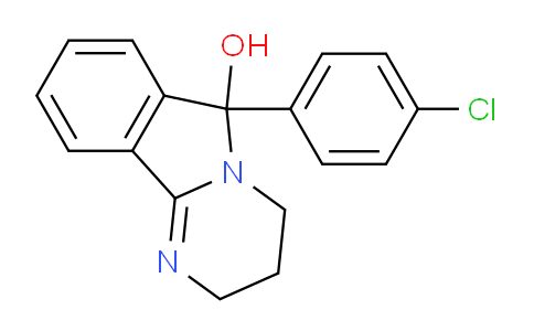 CAS No. 36951-86-7, 6-(4-Chlorophenyl)-2,3,4,6-tetrahydropyrimido[2,1-a]isoindol-6-ol