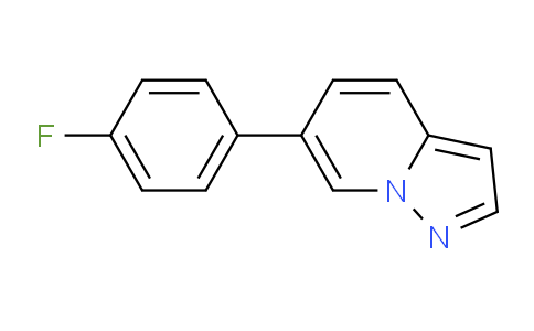 CAS No. 1036762-25-0, 6-(4-Fluorophenyl)pyrazolo[1,5-a]pyridine