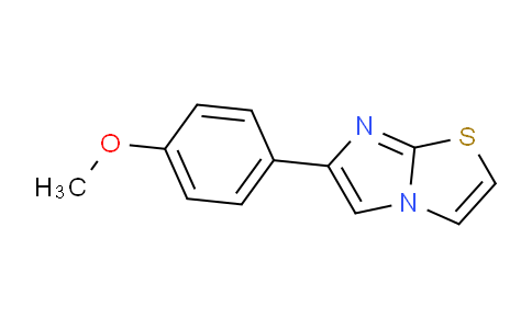 CAS No. 2507-80-4, 6-(4-Methoxyphenyl)imidazo[2,1-b]thiazole