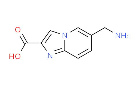 CAS No. 1416438-84-0, 6-(Aminomethyl)imidazo[1,2-a]pyridine-2-carboxylic acid