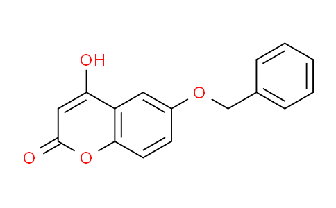 CAS No. 30992-65-5, 6-(Benzyloxy)-4-hydroxy-2H-chromen-2-one