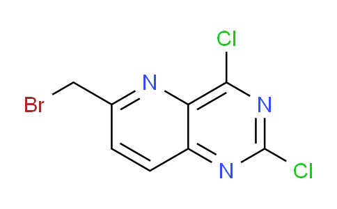 CAS No. 1363404-79-8, 6-(Bromomethyl)-2,4-dichloropyrido[3,2-d]pyrimidine