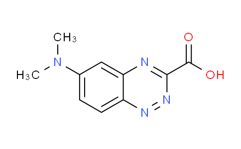 CAS No. 1239734-53-2, 6-(Dimethylamino)benzo[e][1,2,4]triazine-3-carboxylic acid