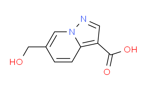 CAS No. 888735-61-3, 6-(Hydroxymethyl)pyrazolo[1,5-a]pyridine-3-carboxylic acid