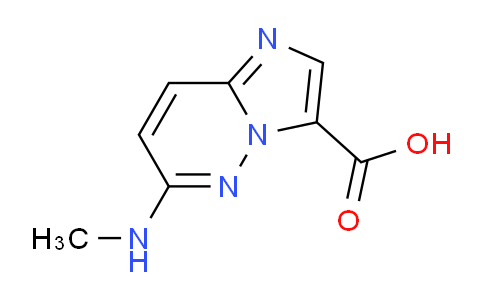 CAS No. 1779764-91-8, 6-(Methylamino)imidazo[1,2-b]pyridazine-3-carboxylic acid