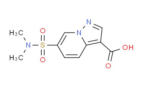 CAS No. 941585-35-9, 6-(N,N-Dimethylsulfamoyl)pyrazolo[1,5-a]pyridine-3-carboxylic acid