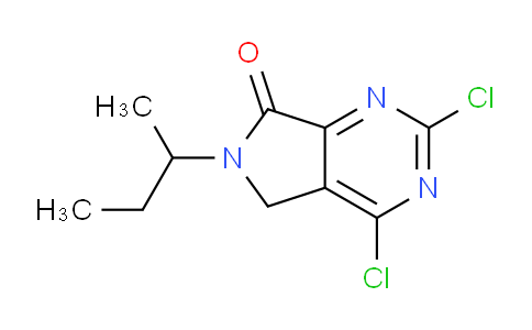 CAS No. 1079650-18-2, 6-(sec-Butyl)-2,4-dichloro-5H-pyrrolo[3,4-d]pyrimidin-7(6H)-one