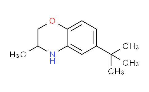 CAS No. 1268032-77-4, 6-(tert-Butyl)-3-methyl-3,4-dihydro-2H-benzo[b][1,4]oxazine
