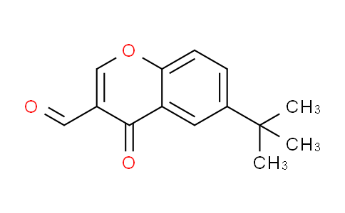 CAS No. 288399-61-1, 6-(tert-Butyl)-4-oxo-4H-chromene-3-carbaldehyde